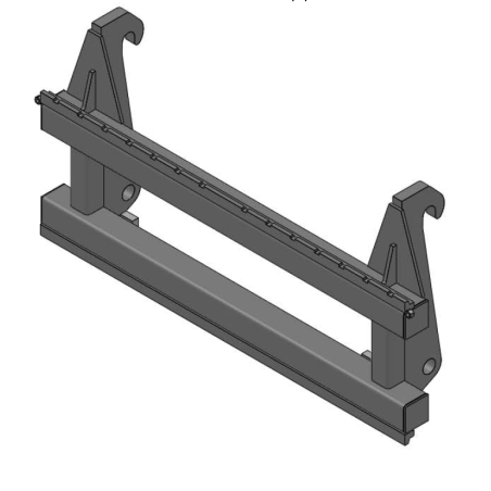 Volvo L40-45 Gabelträger Modell
