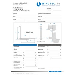 Anfrageformular für Terminal West Gabelzinken